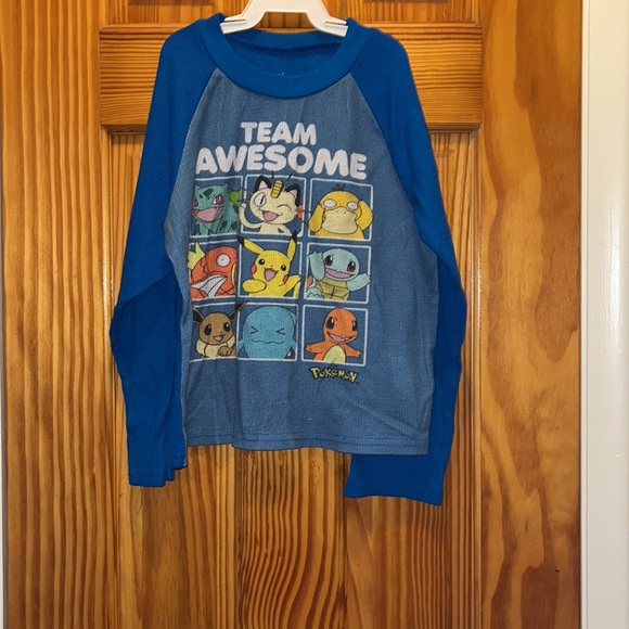 Boys size 8 Pokémon long sleeve pajama set - Picture 5 of 9